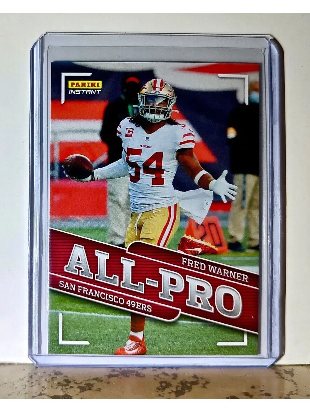 Fred Warner 2020 Panini All-Pro NFL #16 Football Card 1/241 San Francisco 49ers